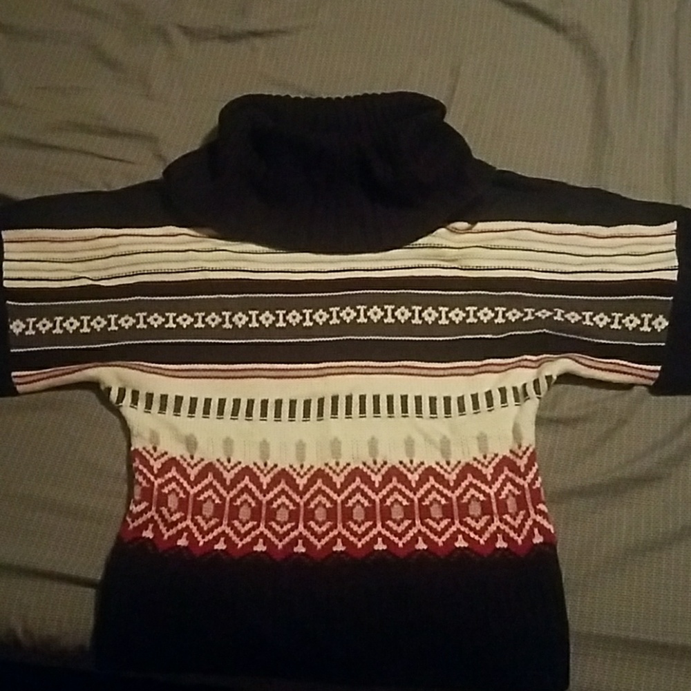 Cowl Neck Sweater - size S